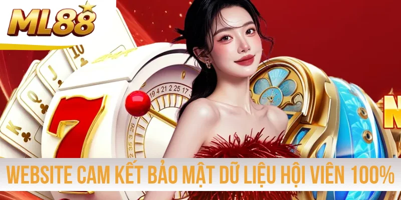 Website cam kết bảo mật dữ liệu hội viên 100%